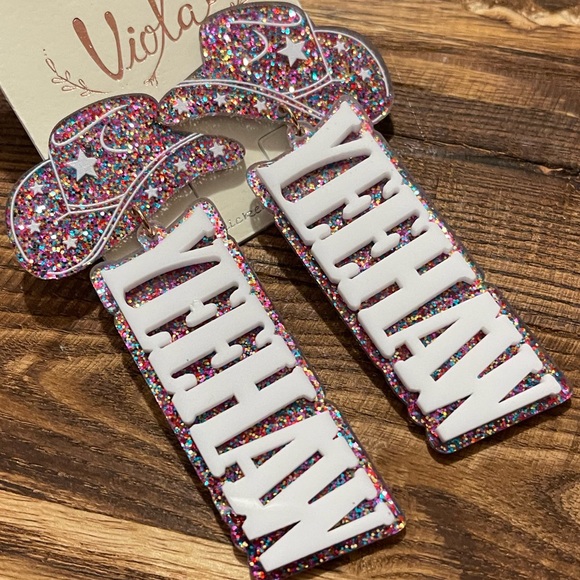 YeeHaw Fun Boutique Style Earrings - Picture 2 of 3